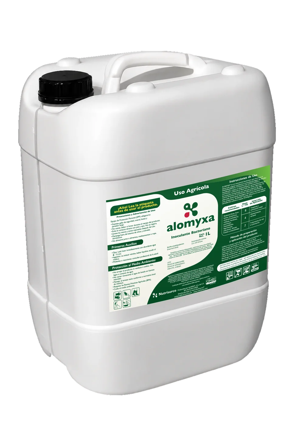ALOMYXA® Inoculante bacteriano en garrafa PEAD 20 L